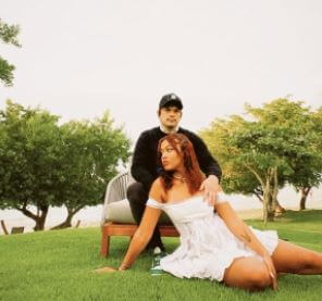Truly Young with her boyfriend Aidan Korte.